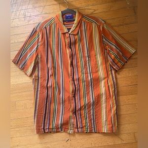 Without Walls striped button up